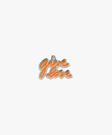 ピンバッジ "Give love"
