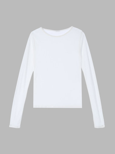 【Outlet】シアーロングTシャツ