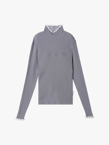 SHEER RIB TURTLR PO