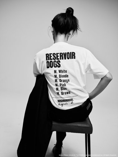 agnes b. x NH x RESERVOIR DOGS クルーネック 半袖 Tシャツ