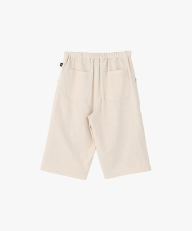 キッズ コットンリネン ハーフ パンツ