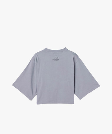 プリント オーガニックコットン 5分袖 アーティスト Tシャツ "Mel Bernstine"