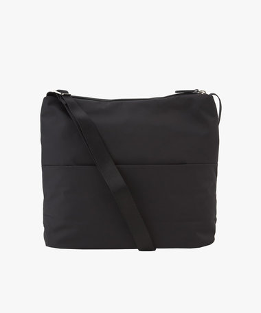 ナイロン ミディアム ショルダーバッグ "Cecile" NS24-04