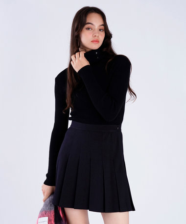 タートルネック ニット プルオーバー