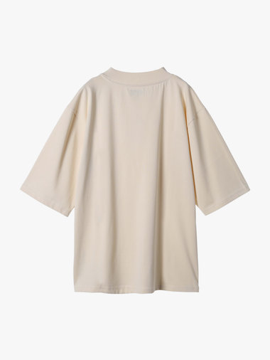 メンズ 刺繍 コットン 半袖 Tシャツ "Lezard"