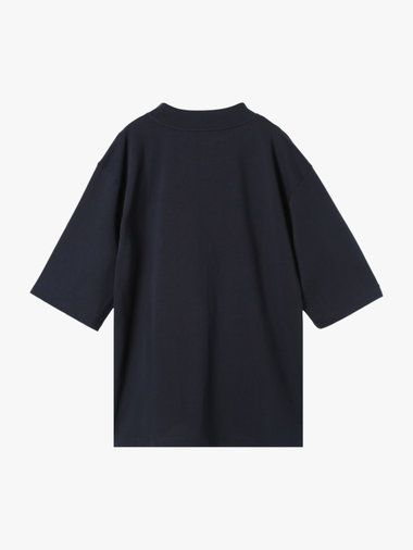 メンズ 刺繍 コットン 半袖 Tシャツ "Lezard"