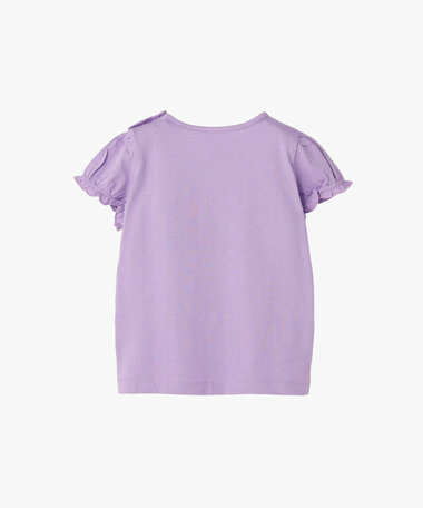 ベビー ロゴ ボーダー プリント コットン 半袖 Tシャツ "Heart"