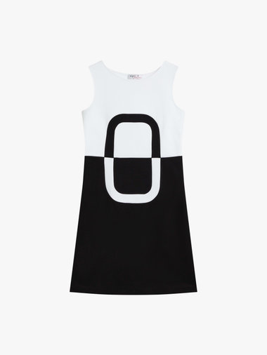 コットン ジャージー ノースリーブ ワンピース ”O”