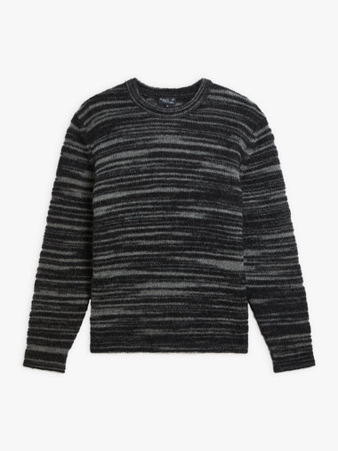 【Outlet】メンズ アルパカ 長袖 プルオーバー "Overcoming"