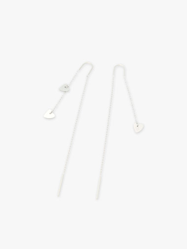 【Outlet】ダングリングハートピアスイヤリング