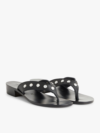 【Outlet】agnes b. × K.Jacques レザー サンダル ”Java”