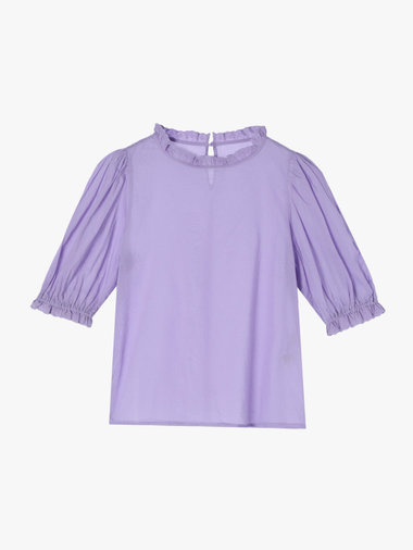 【Outlet】スカラップドレースブラウス