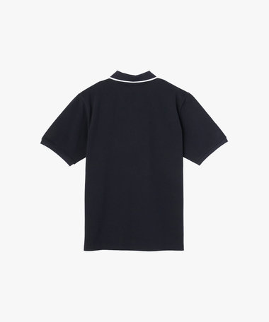 メンズ "b."ロゴ 刺繍 コットン 半袖 ポロシャツ "Brazilia"