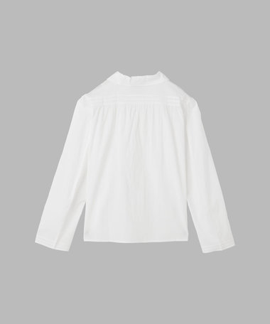 コットン 長袖 ブラウス "Alice"