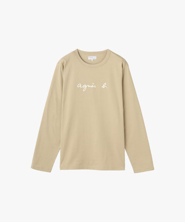 メンズ ロゴ プリント 長袖 Tシャツ "New Coulos"