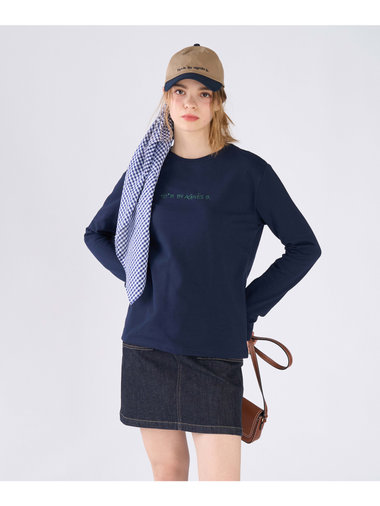 エンブロゴロングTシャツ