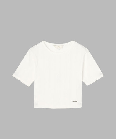 アイレット コットン ジャージー コンパクト 半袖 Tシャツ
