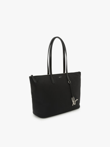 ナイロン ミディアム トートバッグ "Adele" ZAS10-01