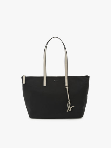 ナイロン ミディアム トートバッグ "Adele" ZAS10-01