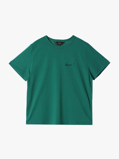 【Outlet】プリント オーガニックコットン 半袖 Tシャツ "Bravo!"