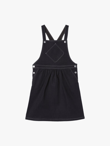 キッズ デニムサロペットワンピース