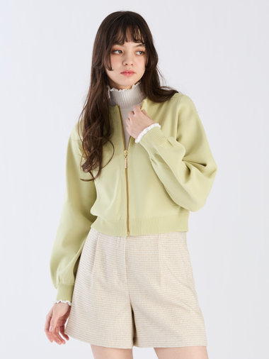 【Outlet】トゥービーライトニットブルゾン