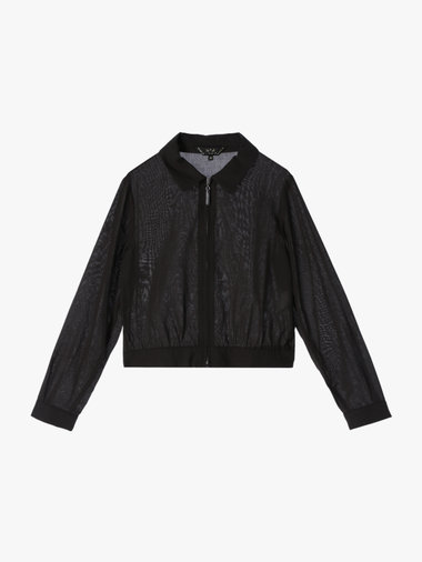 【Outlet】コットンボイル ブルゾン