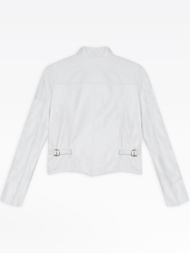 レザー スタンドカラー ジャケット ”Tambourin”