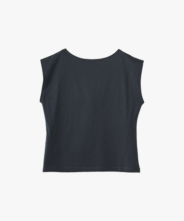 メッセージプリント コットン 半袖 Tシャツ "Ciao"