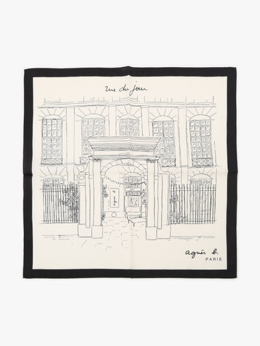 ハンカチ ”Rue du Jour”