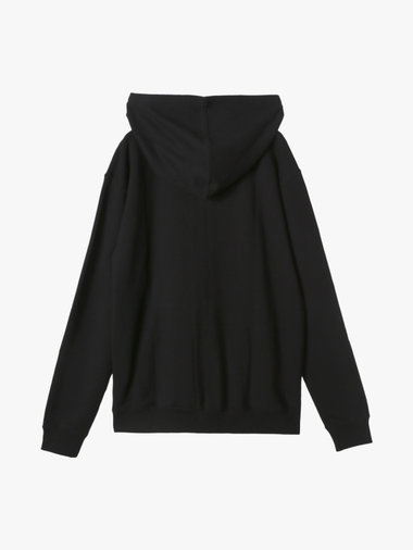 メンズ "b."ロゴ 刺繍 コットン スウェット フーディー "Porto"