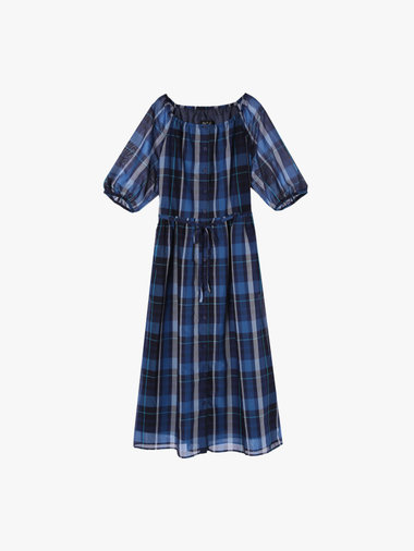 【Outlet】トゥービーシアーチェックワンピース