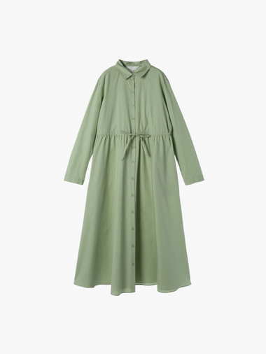 【Outlet】ロングスリーブシャツドレス