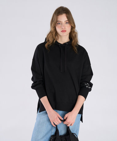 WEB限定 コットン ニューマカロンカラー スウェットフーディー