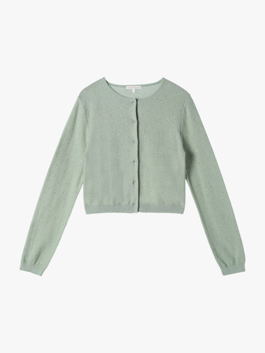 【Outlet】スパングルニットカーディガン