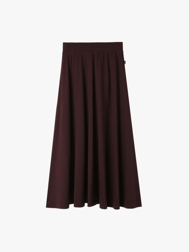 【Outlet】コットン ロング フレアスカート "Milaine"