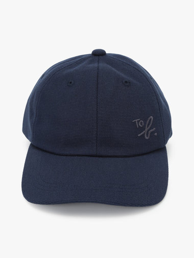 【Outlet】"To b."ロゴ刺繍 キャップ