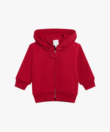 ベビー “b.b." バックロゴ コットン ジップアップ ブルゾン "Douillet"