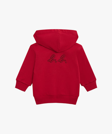 ベビー “b.b." バックロゴ コットン ジップアップ ブルゾン "Douillet"
