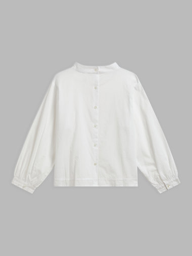 【Outlet】AM06 HAUT ノーカラーブラウス