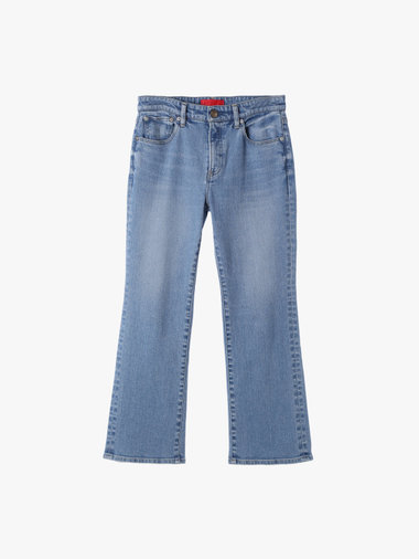 To b. by agnes b. x RED CARD TOKYO Marmalade with To b. フレアデニムパンツ