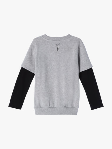 【Outlet】SES5 E SWEAT キッズ アーティスト スウェット MA ZA SI