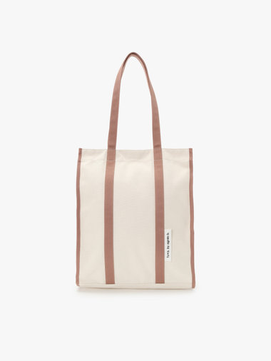 【Outlet】バイカラー コットン キャンバス トートバッグ