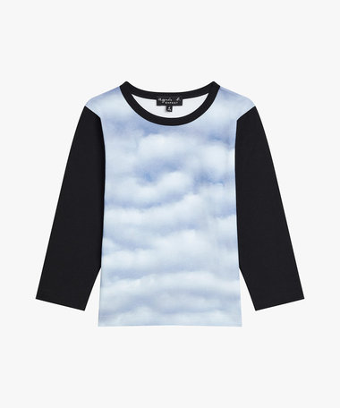 キッズ フォトプリント コットン 長袖Tシャツ "Coulos"