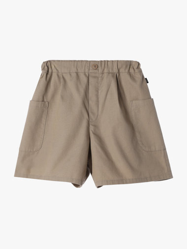 キッズ  コットン ショート キュロット