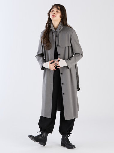 【Outlet】ベーシック ツイル トレンチコート