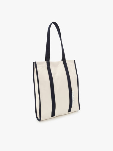 【Outlet】バイカラー コットン キャンバス トートバッグ