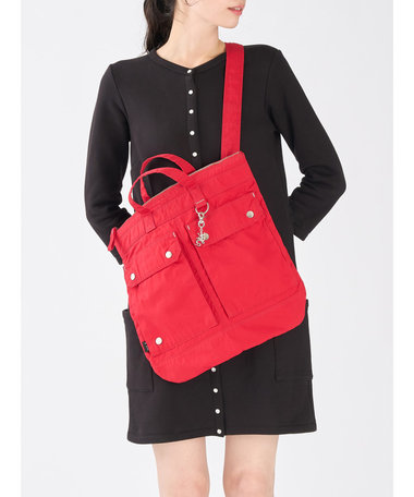 agnes b. x POTR 2way ヘルメットバッグ   POTR01-01