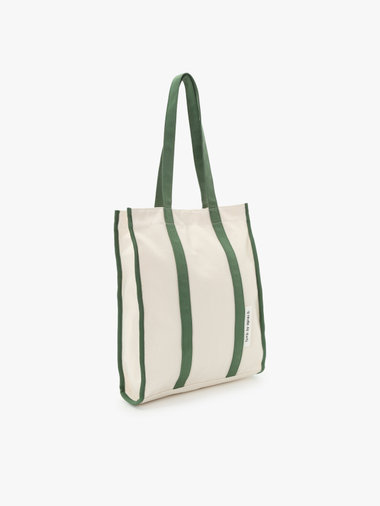 【Outlet】バイカラー コットン キャンバス トートバッグ