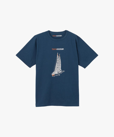 TARA プリント オーガニックコットン 半袖 Tシャツ "Tara Ocean"